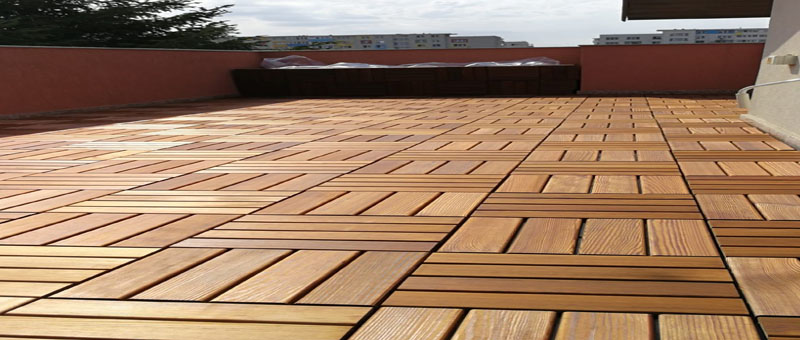 بهترین تایل ترموود برای بالکن کوچک